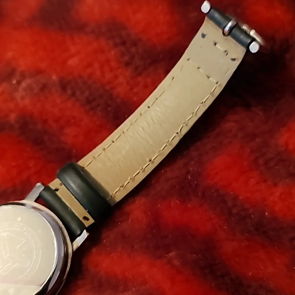 North Carolina State Alumni Association Quartz Analog Womens Watch Black Band‎